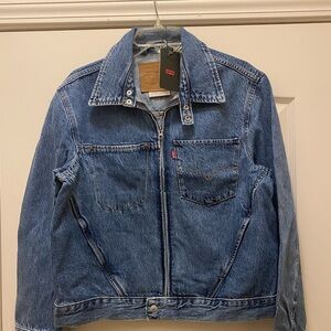 Levi's Premium Denim with Tan Leather Patch